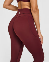 UnifiedMove™ High Waisted Pocket Leggings | Rosewood