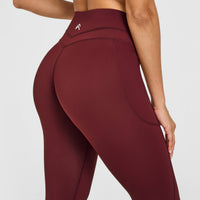 UnifiedMove™ High Waisted Pocket Leggings | Rosewood
