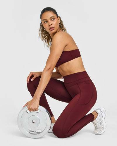 UnifiedMove™ High Waisted Pocket Leggings | Rosewood