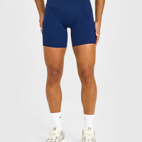UnifiedMove™ High Waisted Pocket Shorts 6" | Midnight