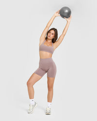 EasyLift™ Halter Bralette | Dusty Purple