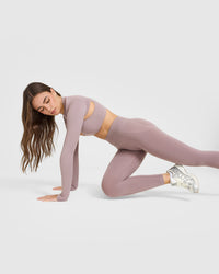 Effortless Seamless Leggings | Dusty Purple