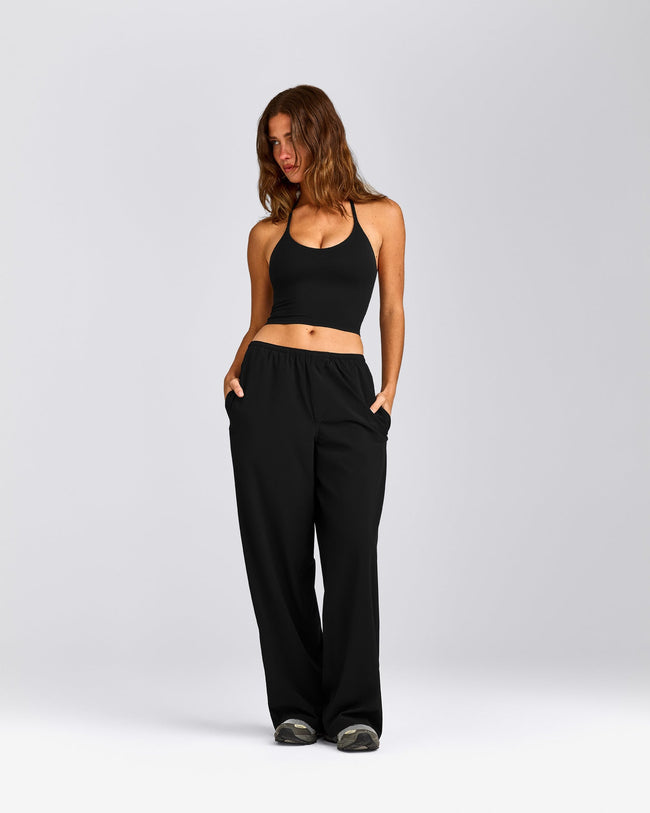 AirMove™ Wide Leg Pants | Black