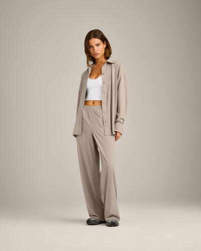 AirMove™ Wide Leg Pants | Warm Sand