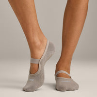 Pilates Grip Socks 1 Pack | Warm Sand