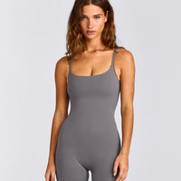 SoftMotion™ Strappy All in One with Gray Logo | Ash Gray