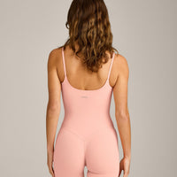 SoftMotion™ Strappy All in One with Gray Logo | Peach Orange