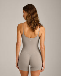 SoftMotion™ Strappy All in One with White Logo | Warm Sand