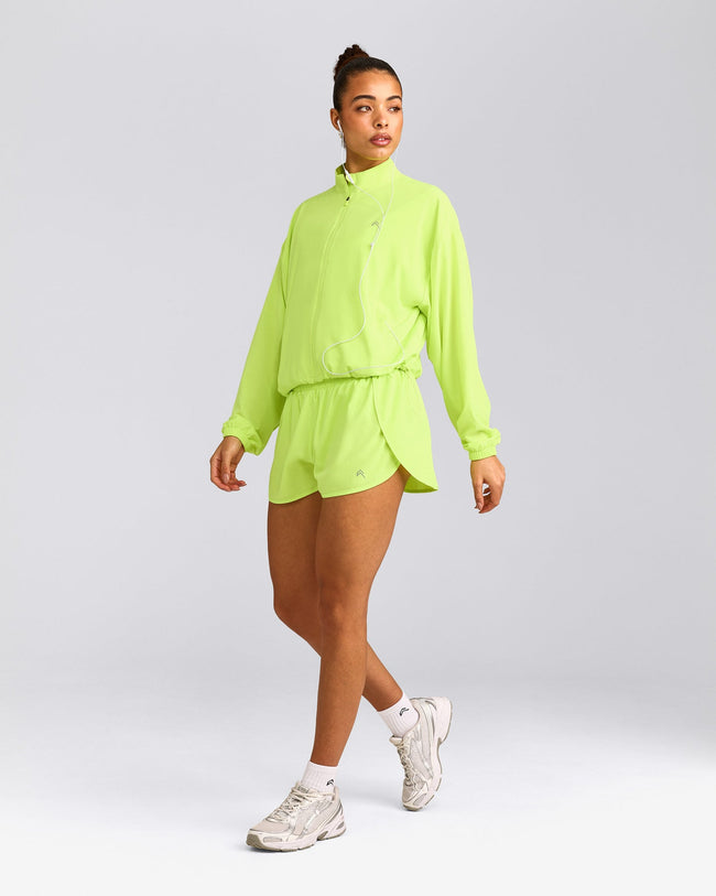 AirMove™ Jacket with Reflective Logo | Citrus Green