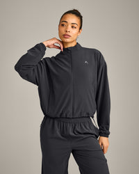 AirMove™ Jacket with Reflective Logo | Coal