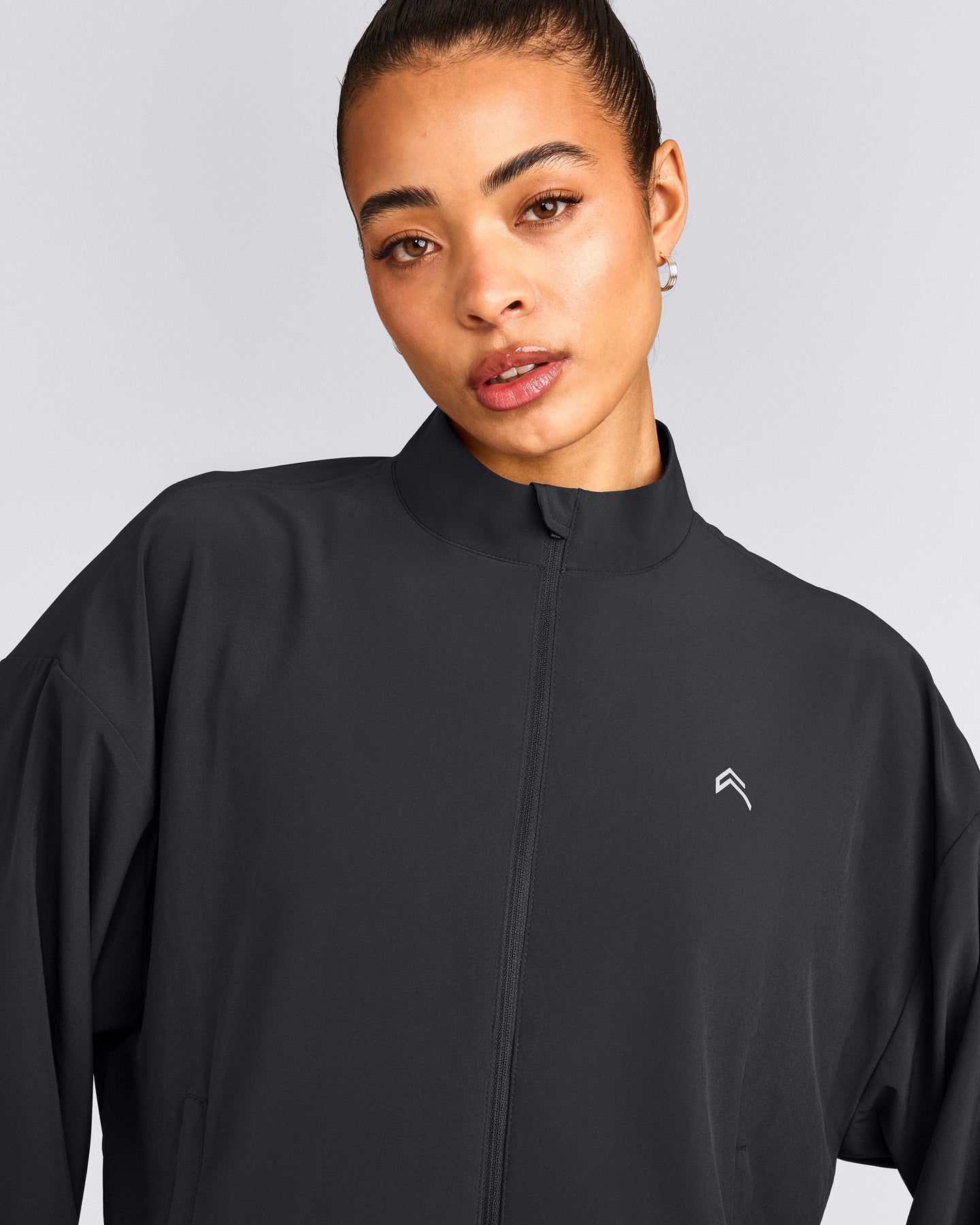 AirMove™ Jacket with Reflective Logo | Coal