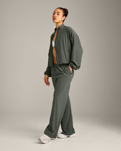 AirMove™ Jacket with Reflective Logo | Dark Khaki