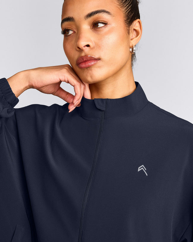 AirMove™ Jacket with Reflective Logo | True Blue