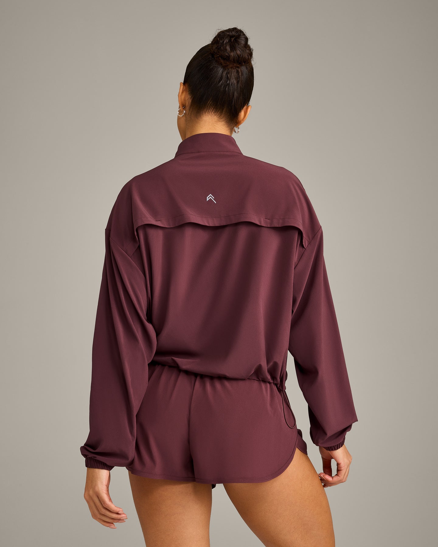 AirMove™ Jacket with Reflective Logo | Velvet Mocha