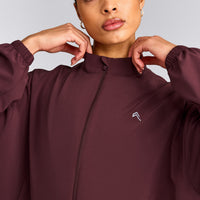 AirMove™ Jacket with Reflective Logo | Velvet Mocha