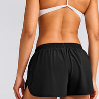 AirMove™ Lined Shorts 2" with Reflective Logo | Black