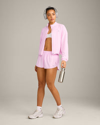 AirMove™ Lined Shorts 2" with Reflective Logo | Chalk Pink