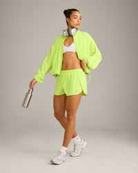 AirMove™ Lined Shorts 2" with Reflective Logo | Citrus Green