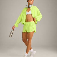 AirMove™ Lined Shorts 2" with Reflective Logo | Citrus Green