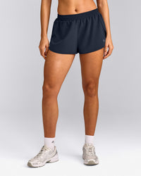 AirMove™ Lined Shorts 2" with Reflective Logo | True Blue