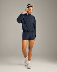 AirMove™ Lined Shorts 3" with Reflective Logo | True Blue