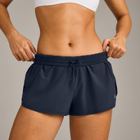 AirMove™ Lined Shorts 3" with Reflective Logo | True Blue