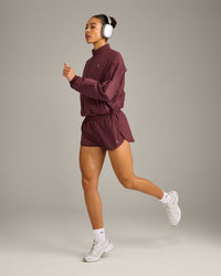 AirMove™ Lined Shorts 2" with Reflective Logo | Velvet Mocha