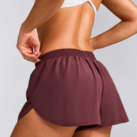 AirMove™ Lined Shorts 2" with Reflective Logo | Velvet Mocha