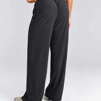 AirMove™ Straight Leg Pants with Reflective Logo | Coal