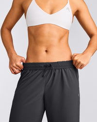 AirMove™ Straight Leg Pants with Reflective Logo | Coal