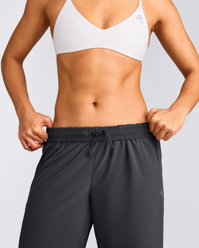 AirMove™ Straight Leg Pants with Reflective Logo | Coal