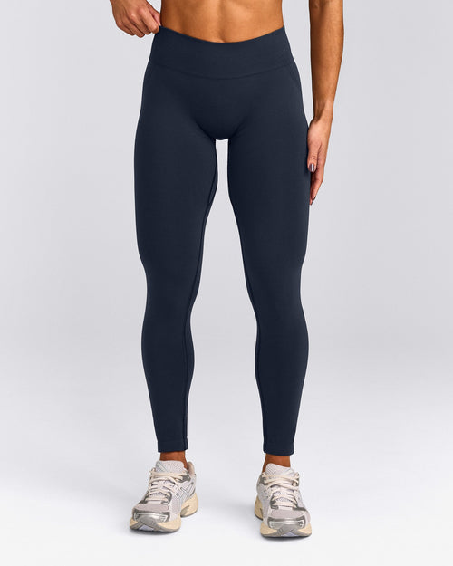 EffortlessLift™ Seamless Mid Rise Leggings | True Blue