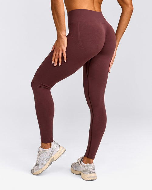EffortlessLift™ Seamless Mid Rise Leggings | Velvet Mocha