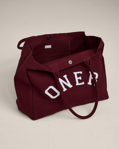 Oner Girlfriend Canvas Tote | Rosewood