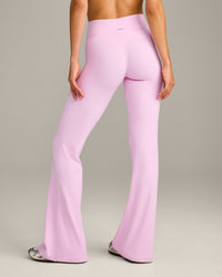 SoftMotion™ Flared Bottoms with Gray Logo | Chalk Pink
