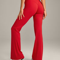 SoftMotion™ Flared Bottoms with Gray Logo | Fiery Red