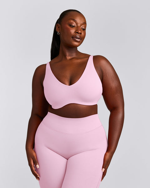 SoftMotion Scoop Back Bralette in Chalk Pink | Oner Active US