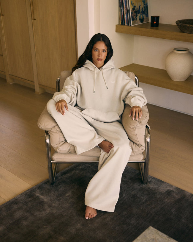 Foundations Oversized Hoodie | Sand