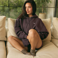 Foundations Oversized Hoodie | Umber Brown