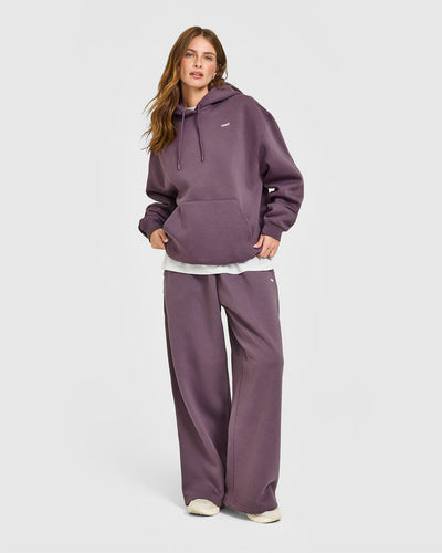 Foundations Oversized Hoodie | Vintage Purple
