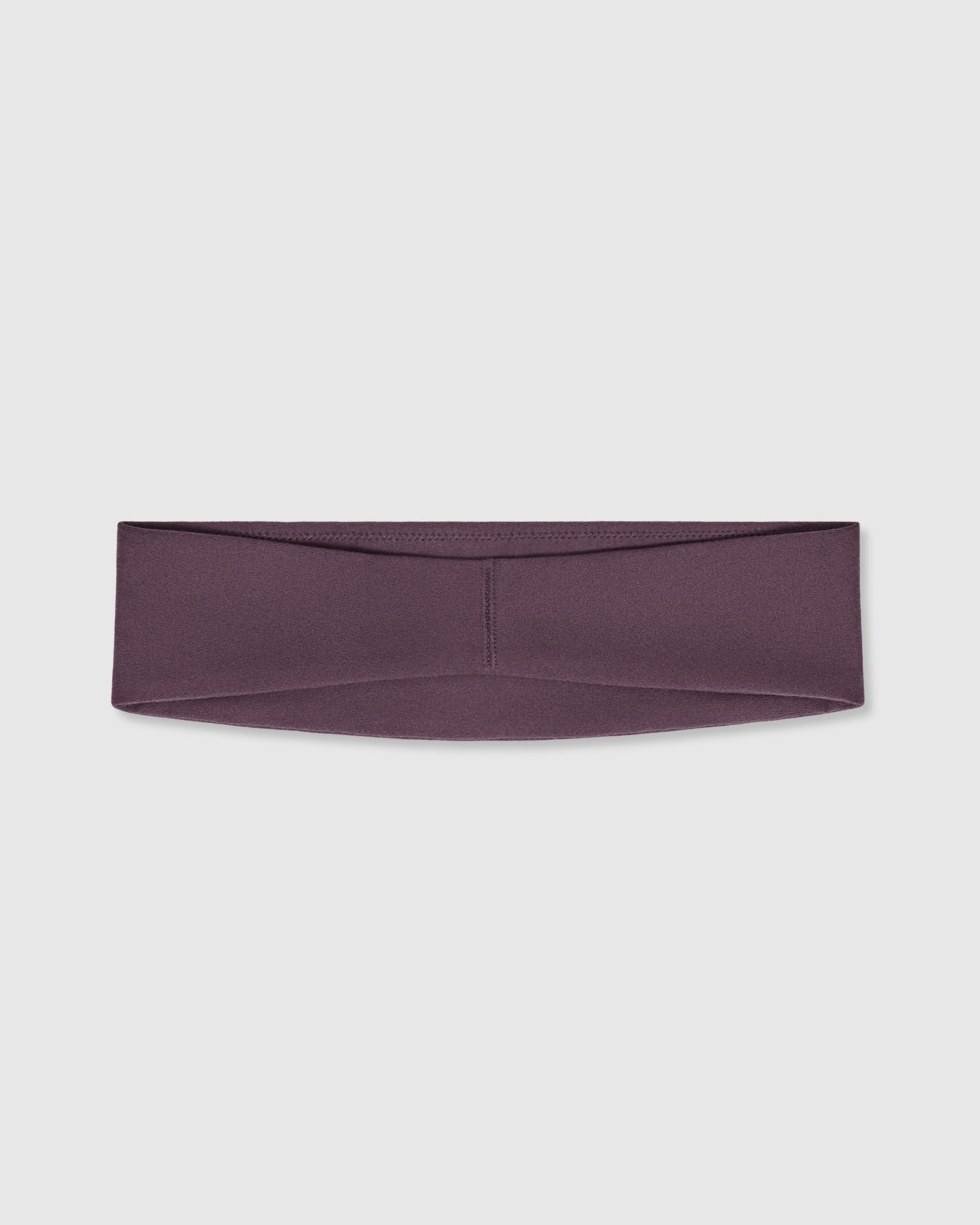 SoftMotion™ Headband with White Logo | Dark Umber Brown