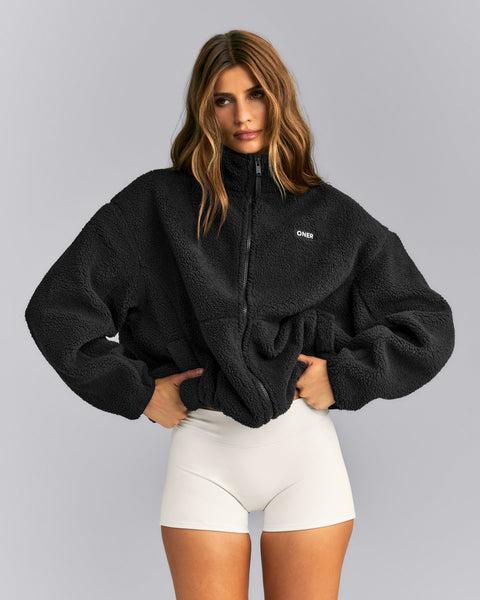 Sherpa Jacket Black | Oner Active US