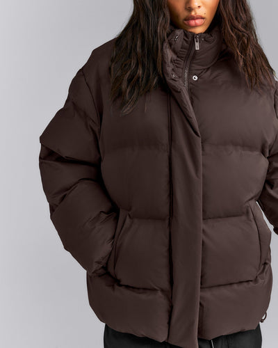 Oversized Puffer Jacket | 70% Cocoa