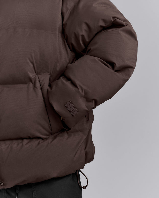 Oversized Puffer Jacket | 70% Cocoa