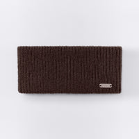 Wool Rib Knit Headband | 70% Cocoa