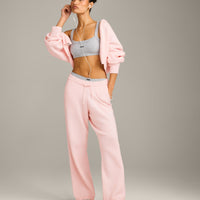 Seamless Scoop Neck Bralette | Gray Marl