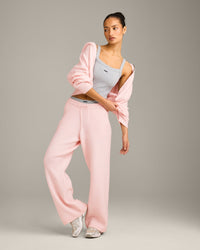 Seamless Scoop Neck Vest | Gray Marl