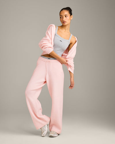 Seamless Scoop Neck Vest | Gray Marl