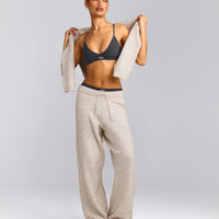 Seamless Strappy Bralette | Charcoal Marl