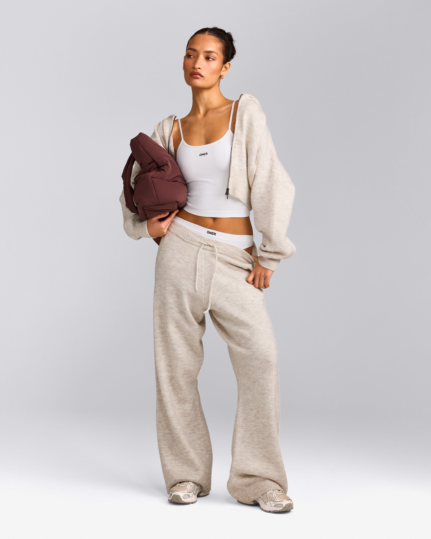 Seamless Strappy Tank Top | White